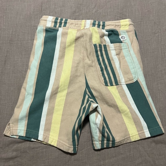 Free Planet Sustainable Striped Men's Athletic Shorts Sweat Size Small - Picture 7 of 7